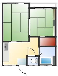 【間取り】 | やまきマンション