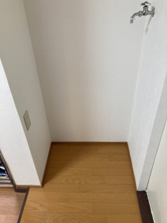 【その他】 | やまきマンション | 洗濯機置き場