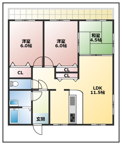 GRAND大山崎の間取り