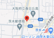 茨木グランドハイツの地図