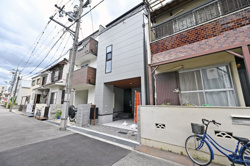 尼崎市南武庫之荘7丁目新築一戸建て│3LDK+駐車1台可（ビルトインガレージ）