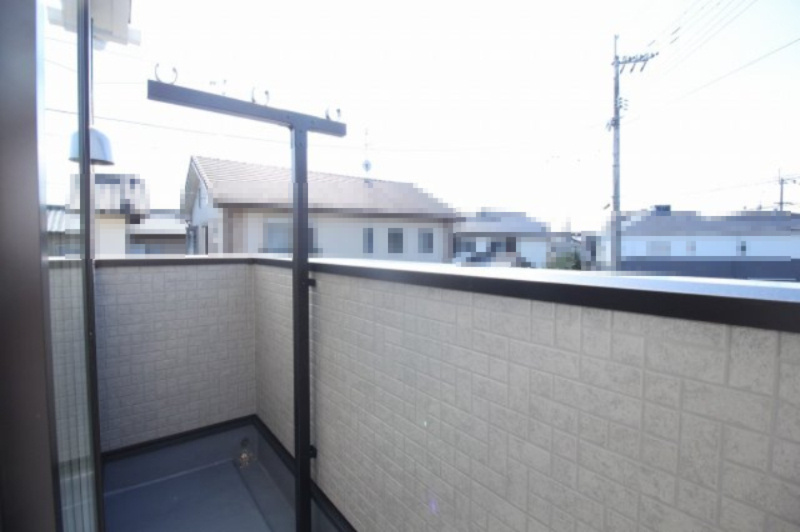 グレイドルガーデン　高知市薊野西町第1　1号棟のバルコニー|2F　南西の部屋　8.0帖