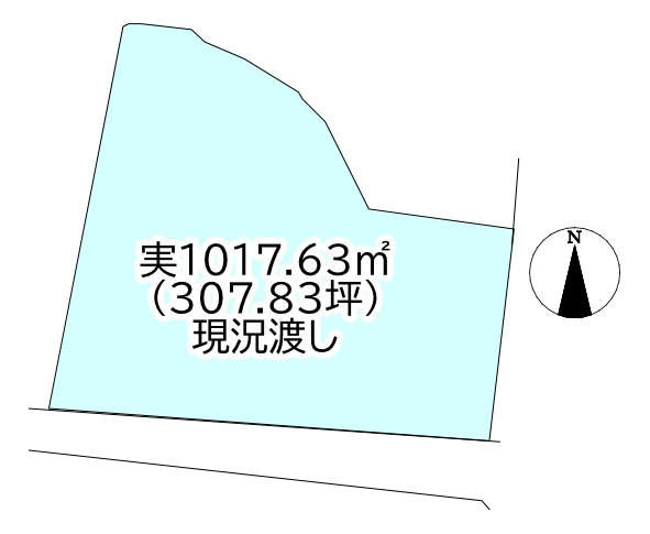 船木（池田）売土地の土地図