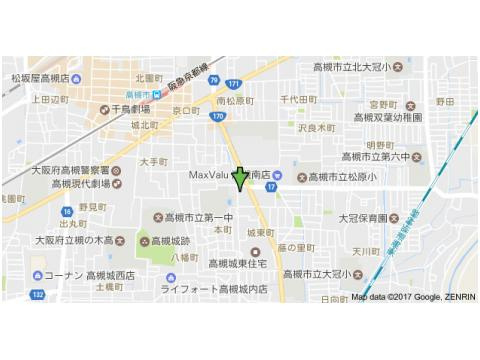Ｆパティオの地図