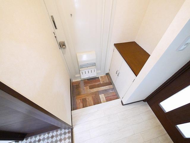 マンションキタⅡの玄関