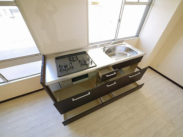 マンションキタⅡのキッチン