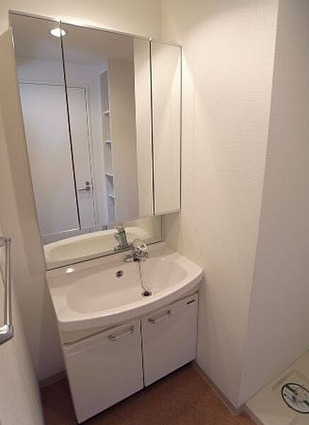 ボンナチュール入谷の独立洗面台