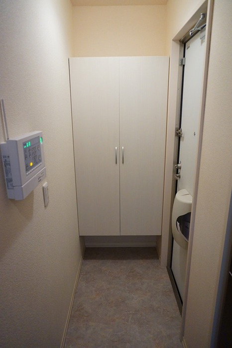 リバーシティ　　の玄関