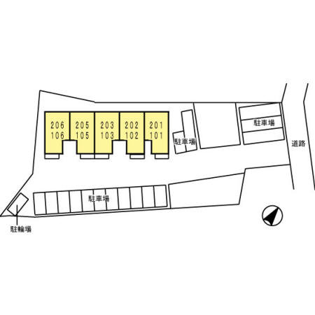 リバーシティ　　の区画図