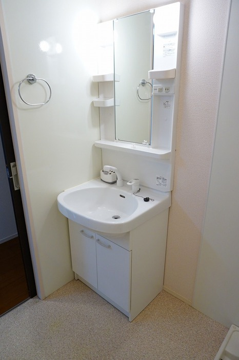 リバーシティ　　の洗面所