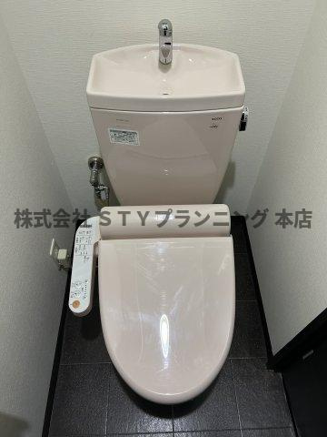 仲介手数料０円！ライフステージ３６５　５号館のトイレ