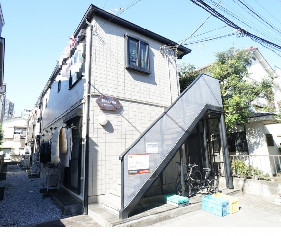 オリュンポス１号棟の外観|閑静な住宅街♪南向き♪