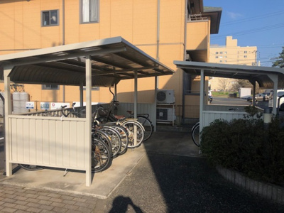 【その他共用部分】 | リビングタウン神原 B棟 | 駐輪場