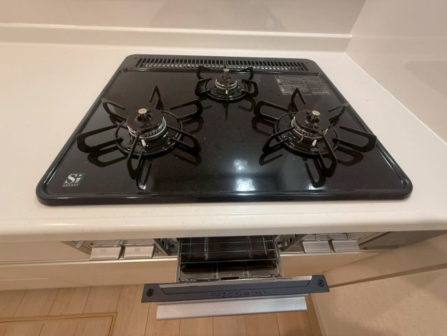 ♥♥南城市大里稲嶺第-１号棟のキッチン|きれいなキッチンです