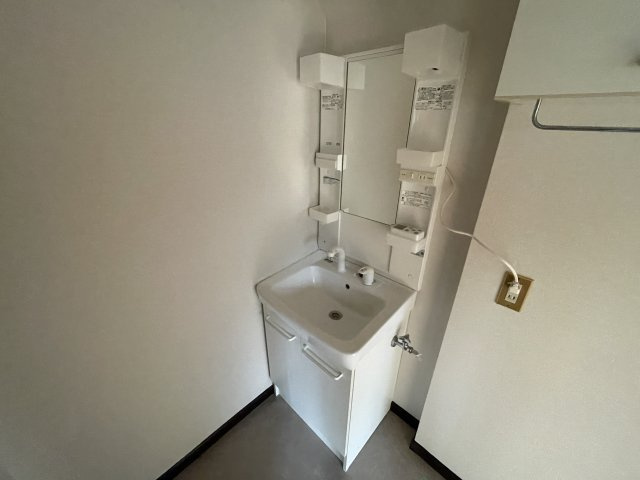 大網ハイツの洗面所