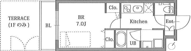 ガーデン目黒の間取り