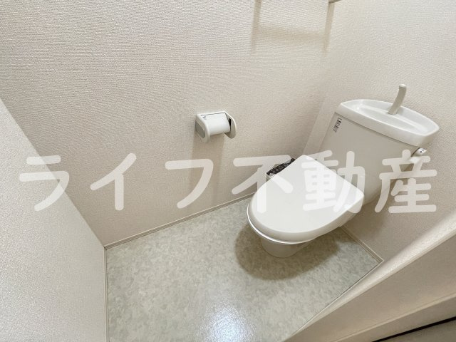 第6ウエスタンハイツのトイレ|清潔感のあるトイレです
