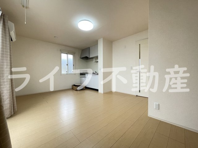 第6ウエスタンハイツの居間・リビング|ゆったりとしたリビングです