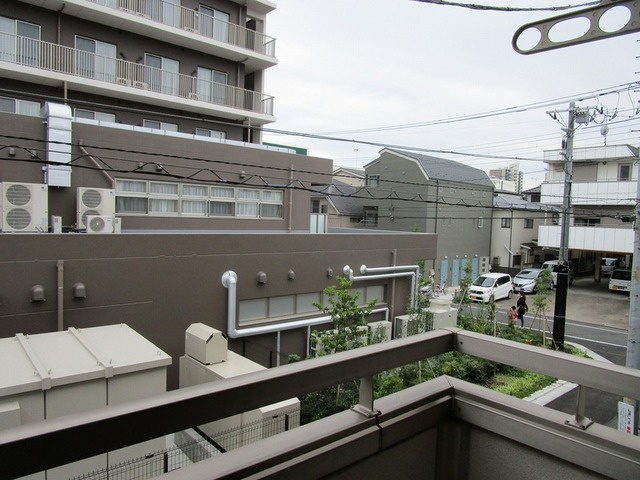 ウィングコート・萩中の展望|バルコニーからの見晴らしです