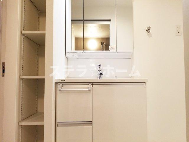 野江センチュリーマンションの独立洗面台|独立洗面化粧台付き