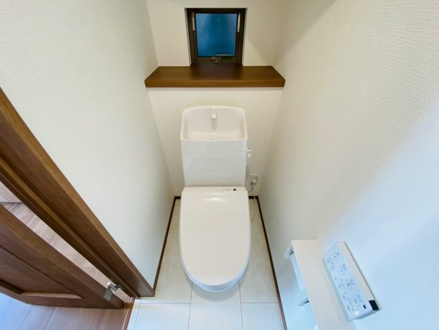 ハートフルタウン／東区月出７丁目／D号棟のトイレ