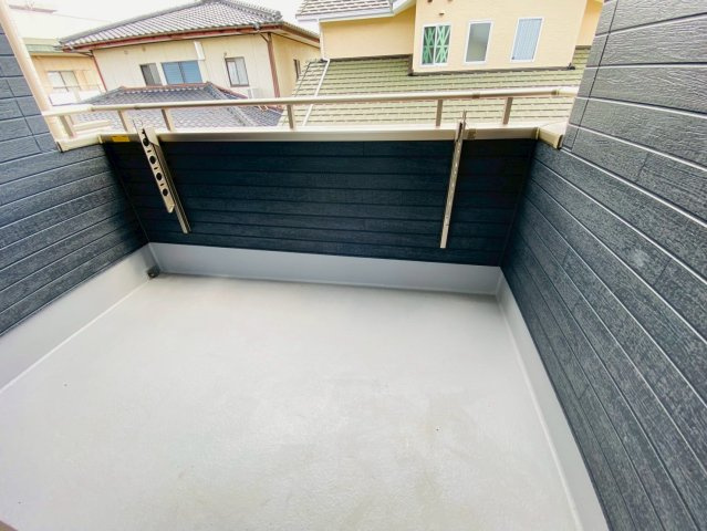 ハートフルタウン／東区月出７丁目／C号棟のバルコニー