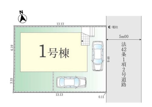 【区画図】 | 【FIT】小平上水新町