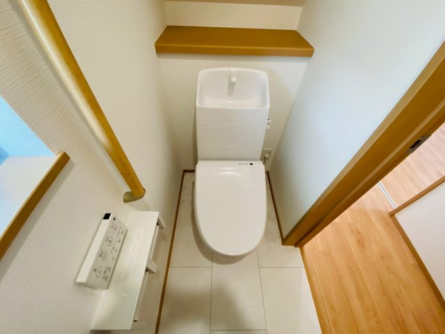 ハートフルタウン／東区月出７丁目／B号棟のトイレ