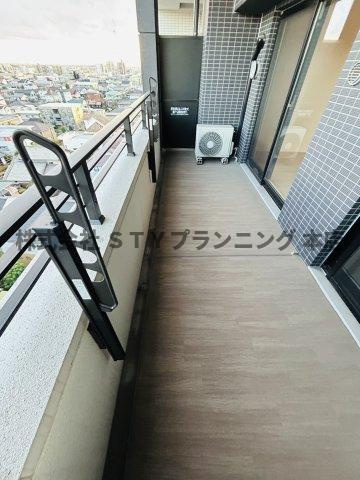 仲介手数料０円！Grand Palace IKAIのバルコニー