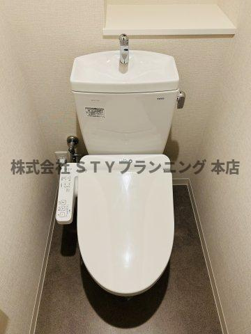 仲介手数料０円！Grand Palace IKAIのトイレ