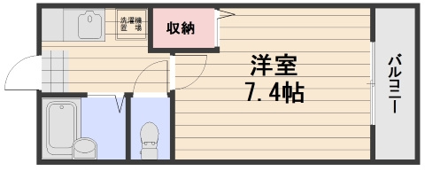 メゾンピュアの間取り