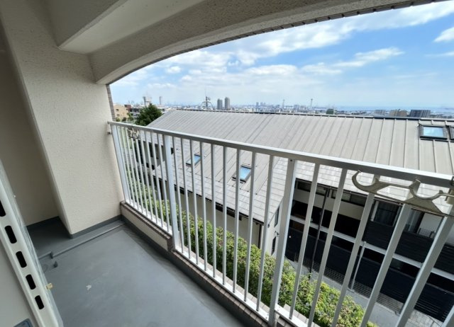 グレースマヤのバルコニー