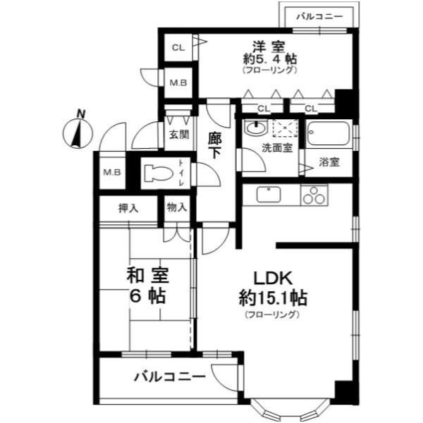 グレースマヤの間取り
