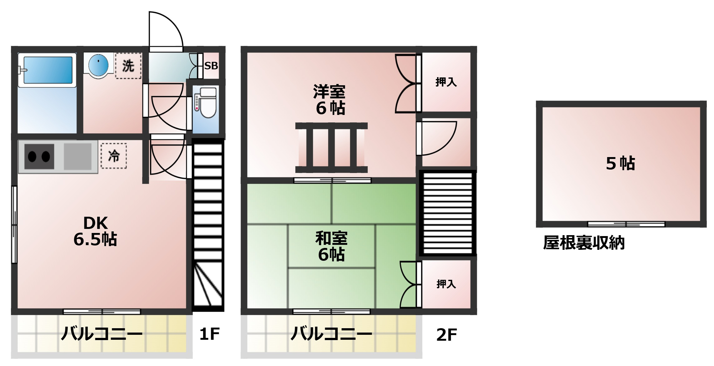 サンハイムの間取り