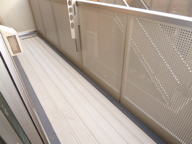 ティエラＡのバルコニー