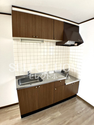 【キッチン】 | ドエルマルシェＡ棟 | コンパクトなキッチンで掃除もラクラク