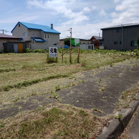 【建築条件なし】厚岸町光栄売り土地の外観