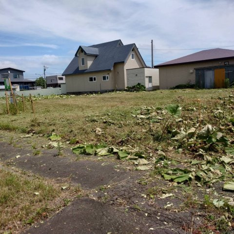 【建築条件なし】厚岸町光栄売り土地の外観
