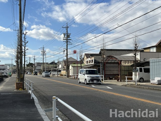 碧南市日進町（新築一戸建）の前面道路含む現地写真