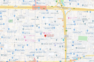 【地図】 | プレサンス心斎橋ブライト