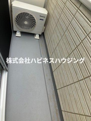 ルノン柏のバルコニー