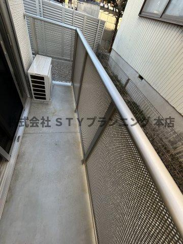 仲介手数料０円！フィオーレ中前田のバルコニー