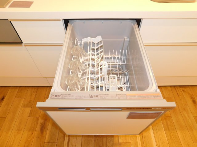 清須市西市場４丁目の新築一戸建のキッチン|◇食洗機◇　　家事の負担を軽減する便利な食洗機付き♪