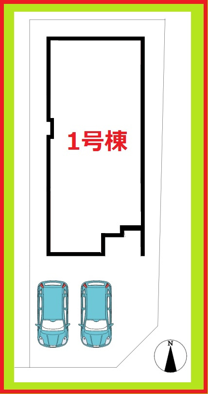 清須市西市場４丁目の新築一戸建の区画図|◇区画図◇