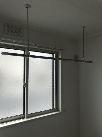 レジデンシア岩崎|室内干しもできます。