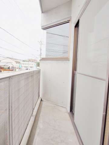 ツボタビルⅡのバルコニー