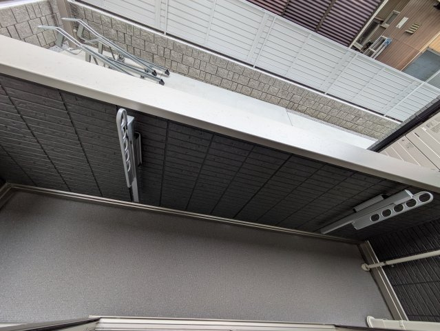 シェーンブルーメ横浜のバルコニー