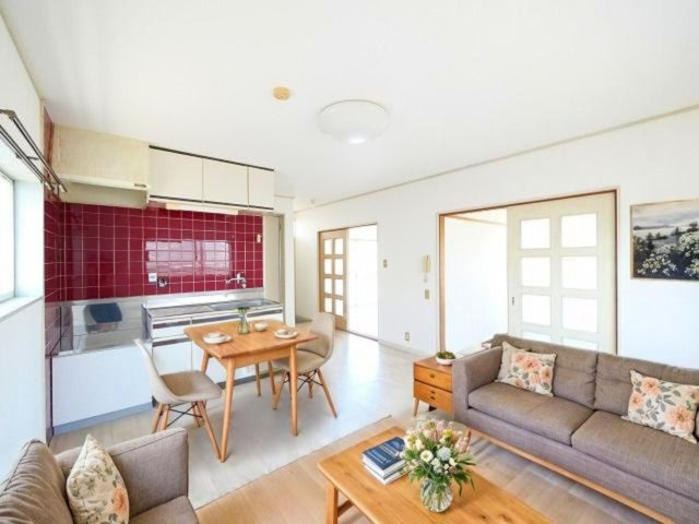 ドエルⅠの居間・リビング|CGで家具等を配置したもので家具等は含まれません