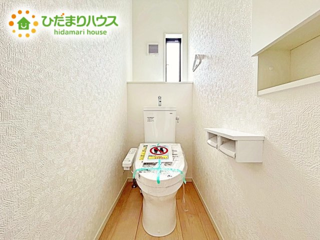 【トイレ】 | 笠間市平町第4　新築戸建　1号棟 | トイレは1F、2F共に完備！取り合いになることがありませんね(^^)/