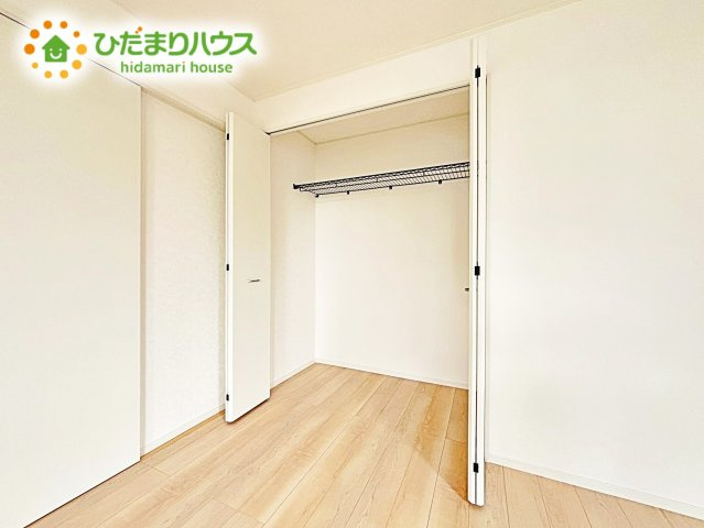 【収納】 | 笠間市平町第4　新築戸建　2号棟 | クローゼットタイプの収納は荷物がどこにあるかすぐに見つかります！